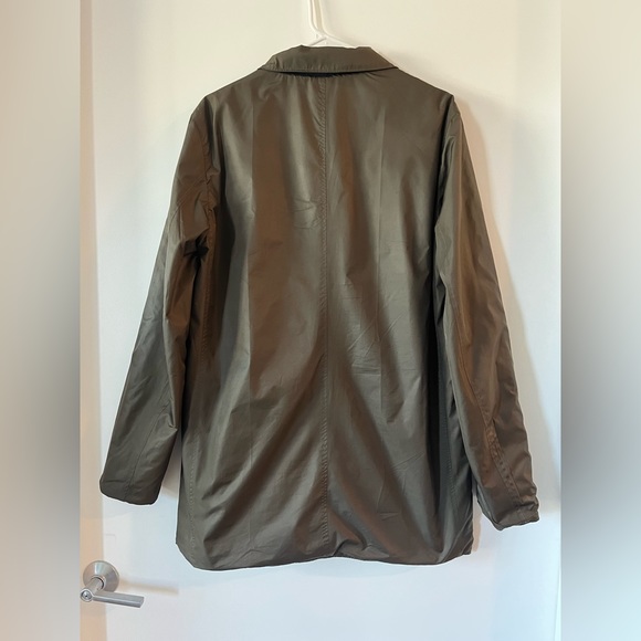 Jigsaw Women Classic Windbreaker Jacket Reversible Blue and Green colors sz M - Picture 6 of 12